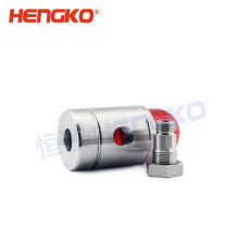 single toxic gas detector explosion proof sintered ss 316L sensor housing